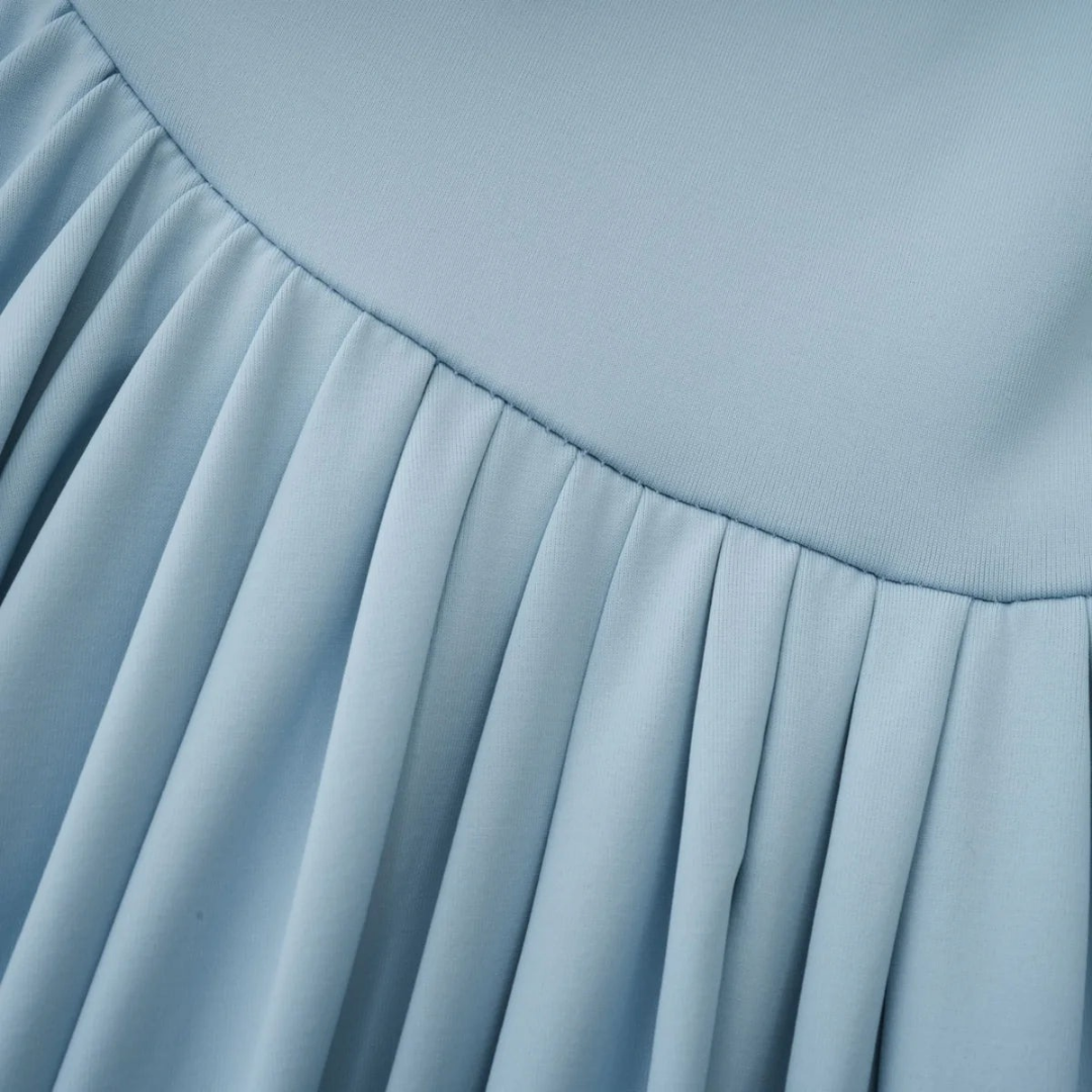 ESTELLE – Bodenlanges Abendkleid mit Drapierung