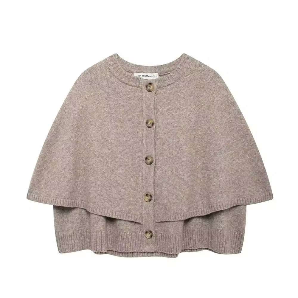 DALIYA - Cape-style cardigan