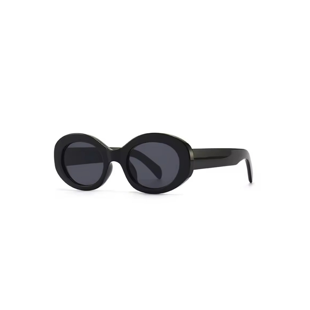 LARA - Runde Sonnenbrille mit Kunststoffrahmen
