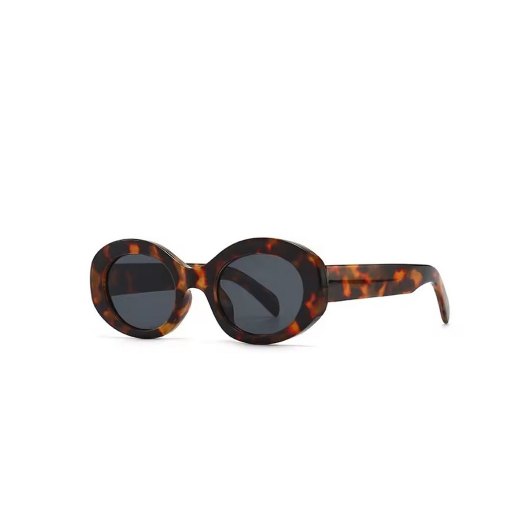 LARA - Runde Sonnenbrille mit Kunststoffrahmen