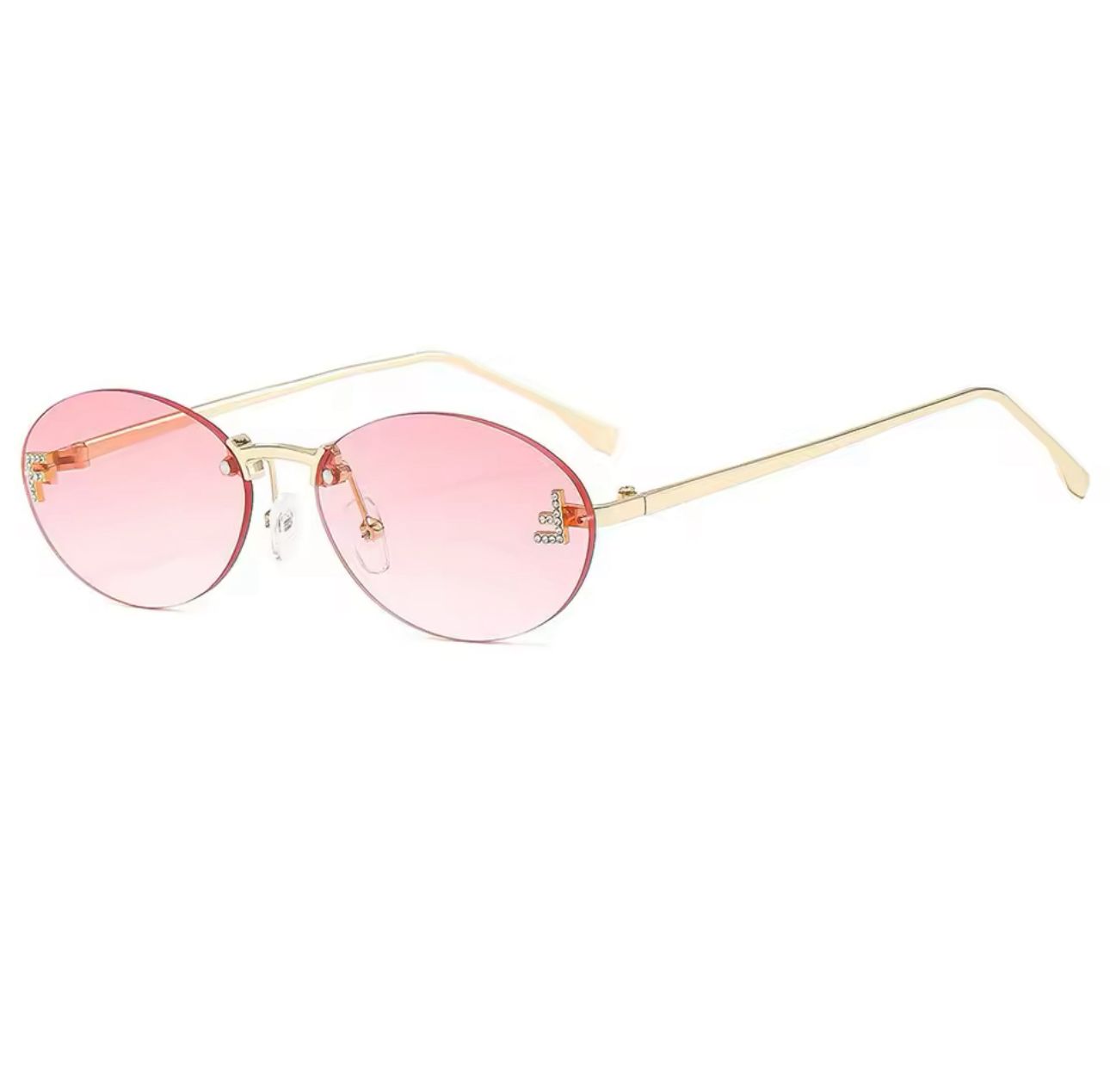 EGLE - Sunglasses with golden frames and colored lenses