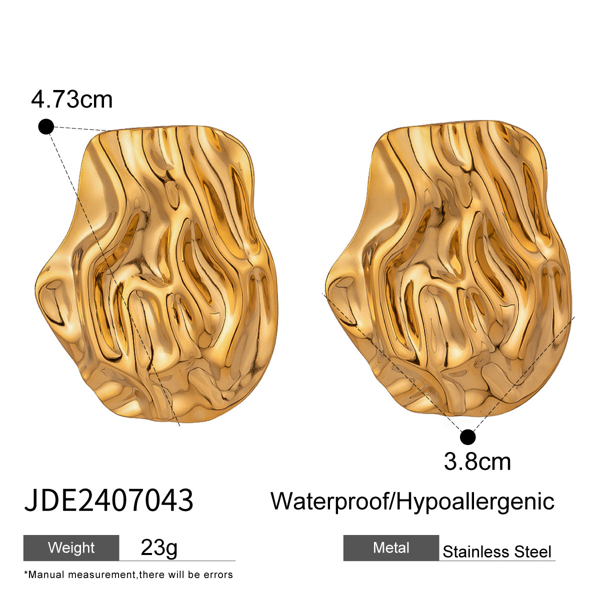ELARA - Geometrische Ohrstecker