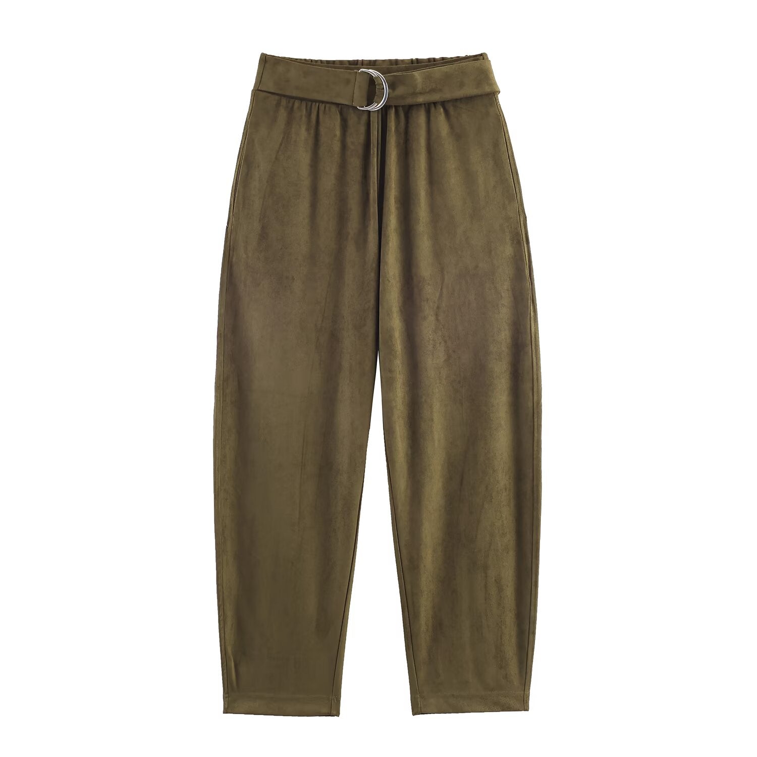 SAPHIRA - Wildleder-Hosen-Set