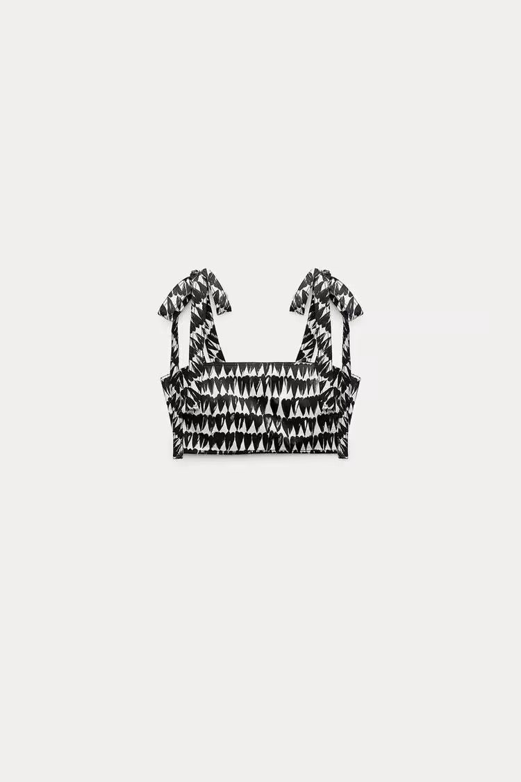 ELEONORA – Zweiteiler aus Crop-Top & Midirock