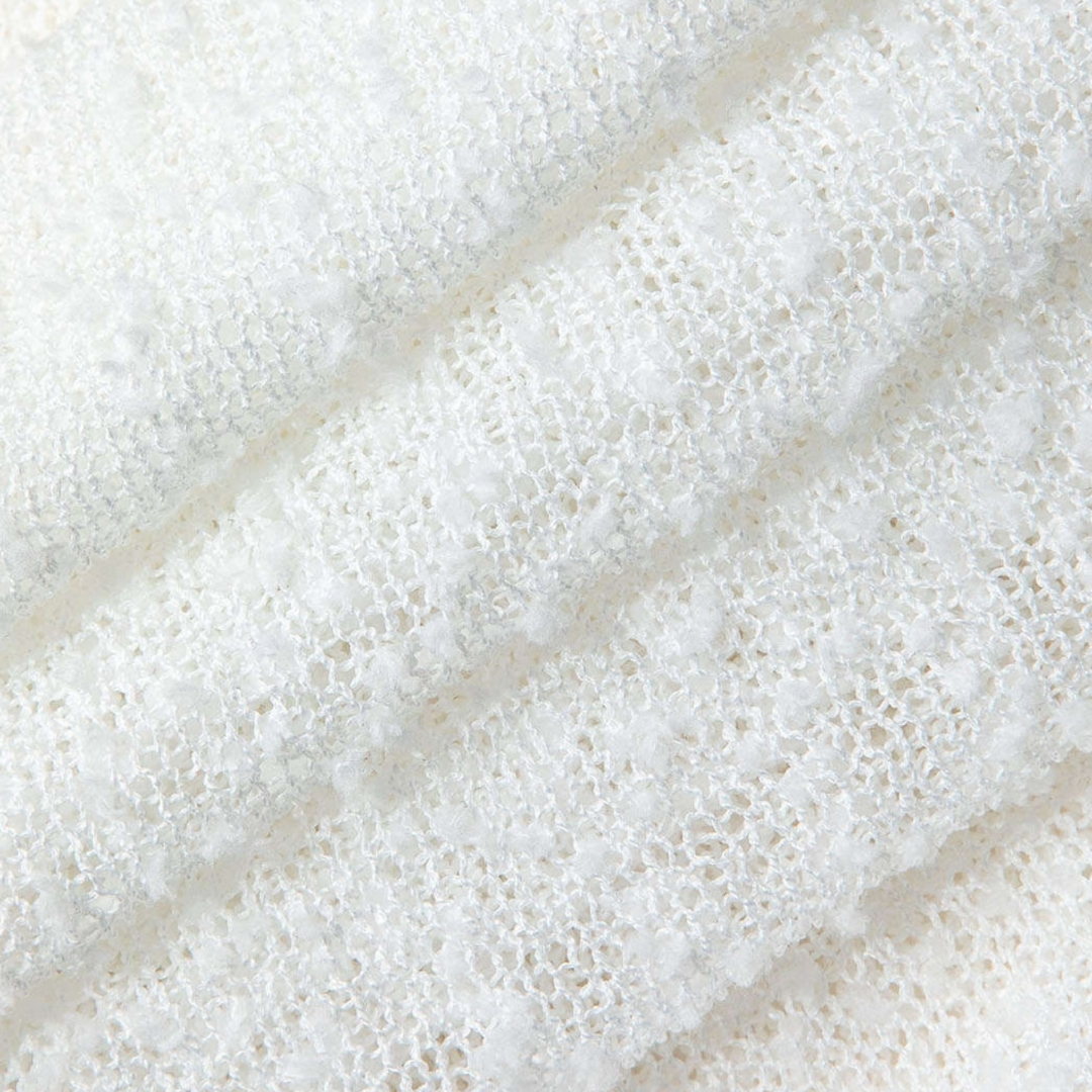 KELLY LONG - Strickkleid mit Carmenausschnitt