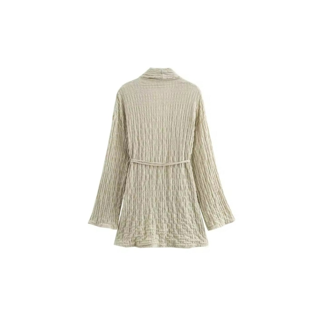 AURORA - Zweiteiler, Jacke mit Bindegürtel & Schlupfhose