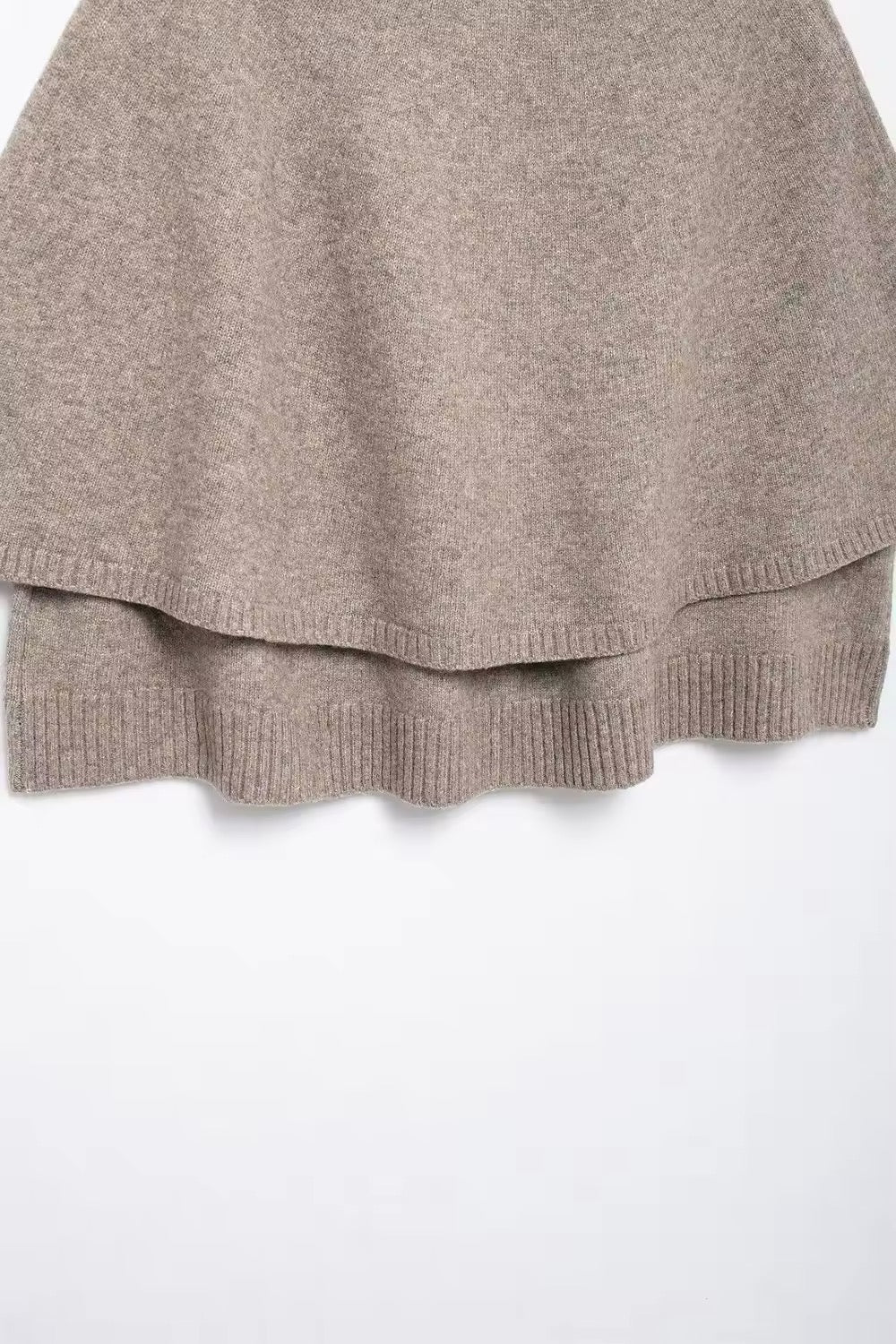 DALIYA - Strickjacke im Cape Stil