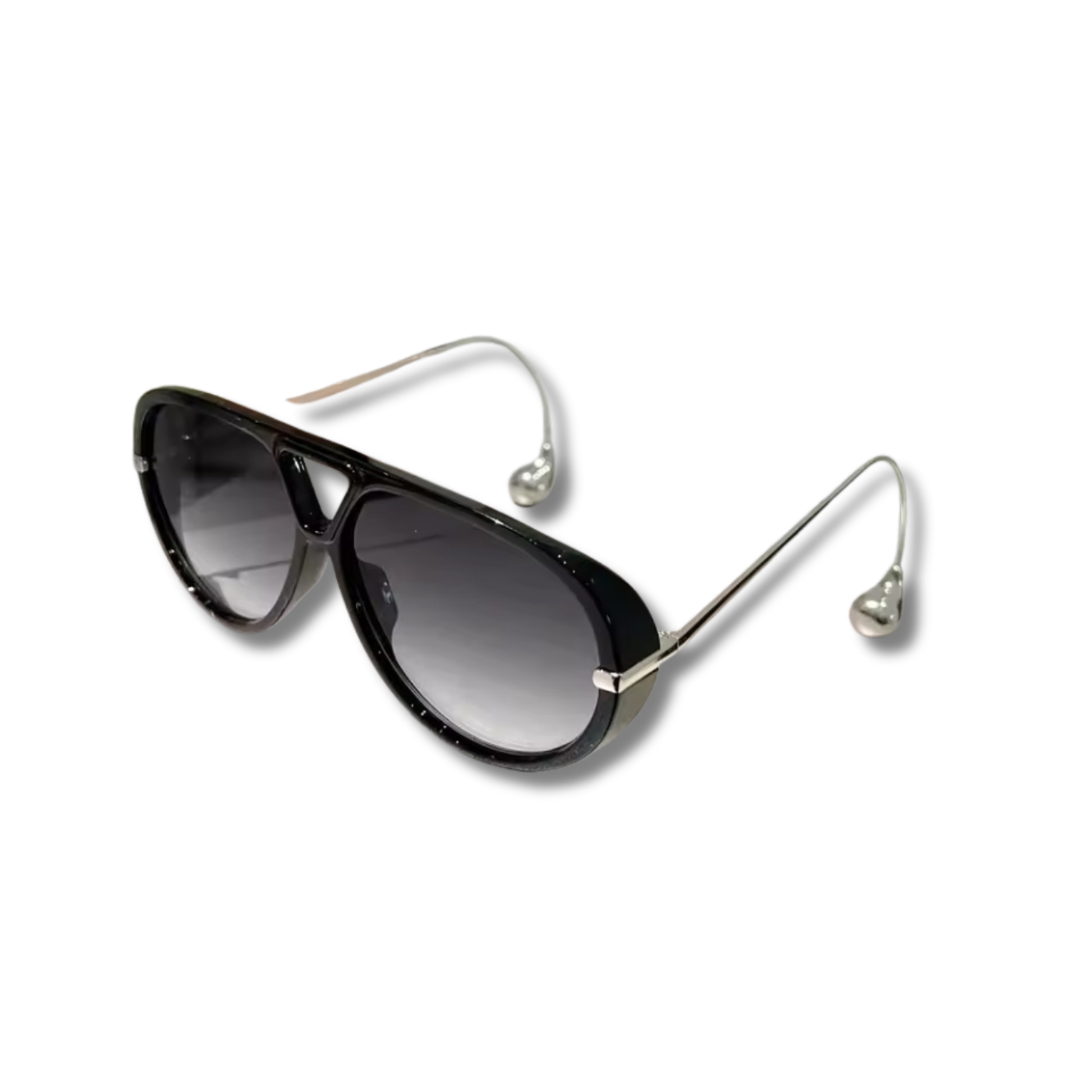 INDIRA – Oversized Piloten-Sonnenbrille mit Tropfenbügel