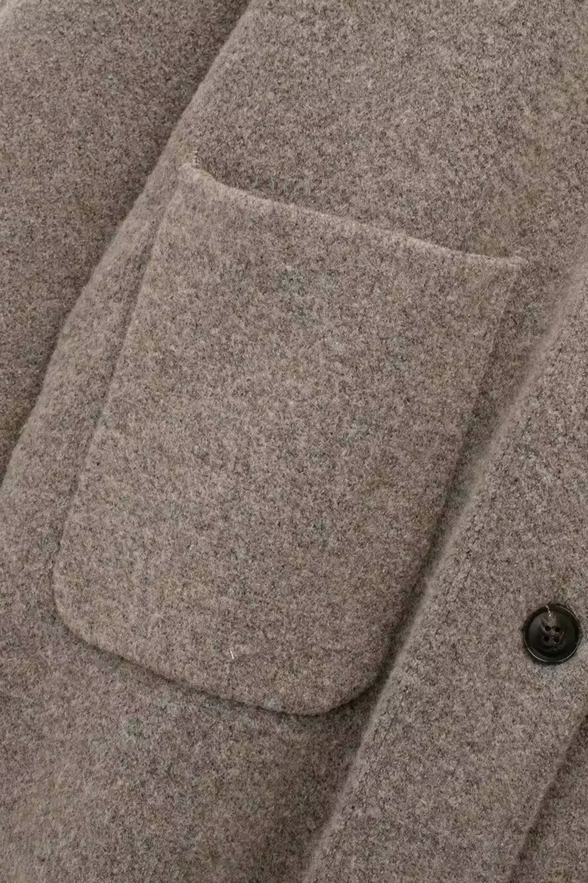 LOU - 2in1 oversized cardigan with scarf