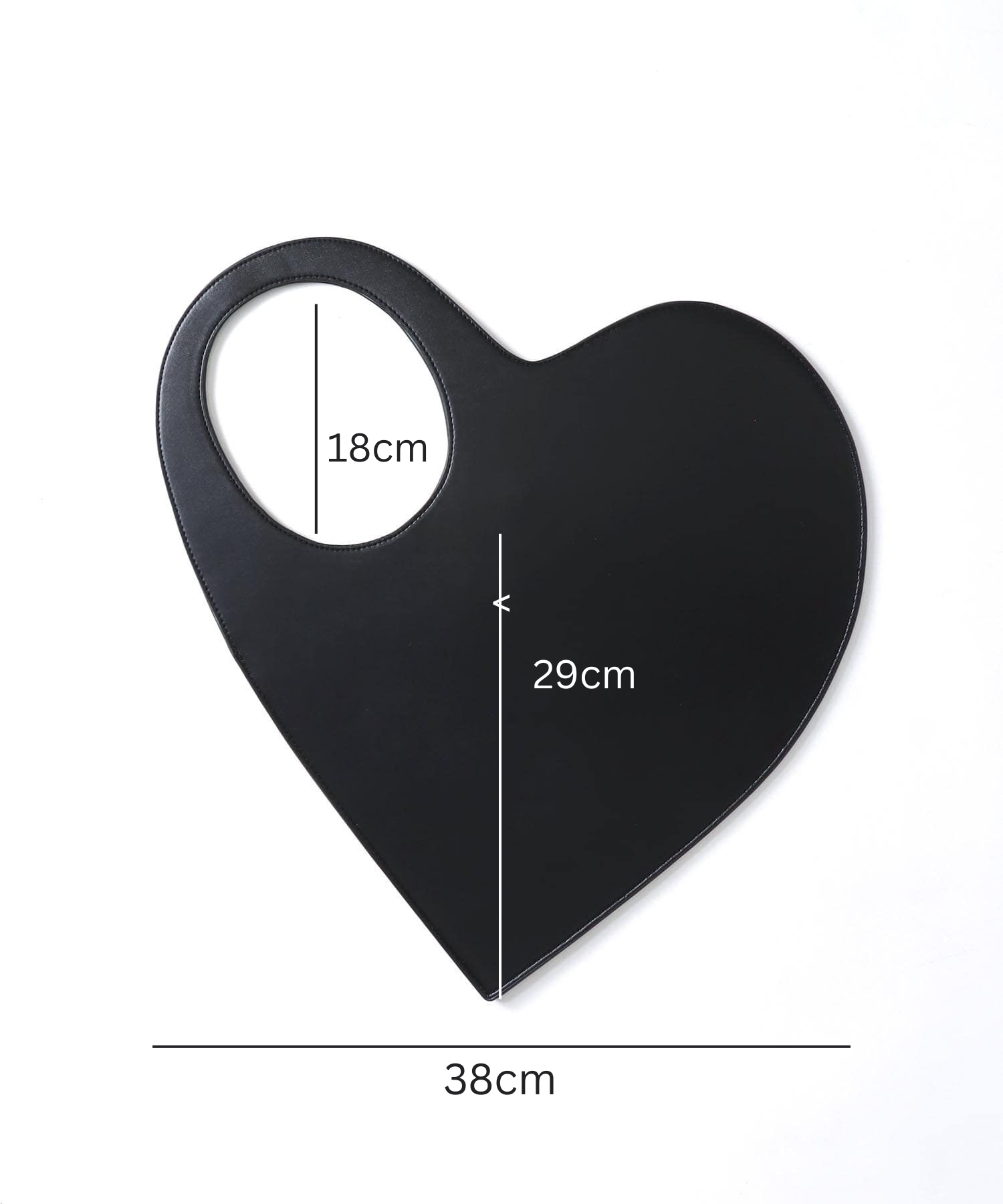 BIG LOVE - Shopper in Herzform