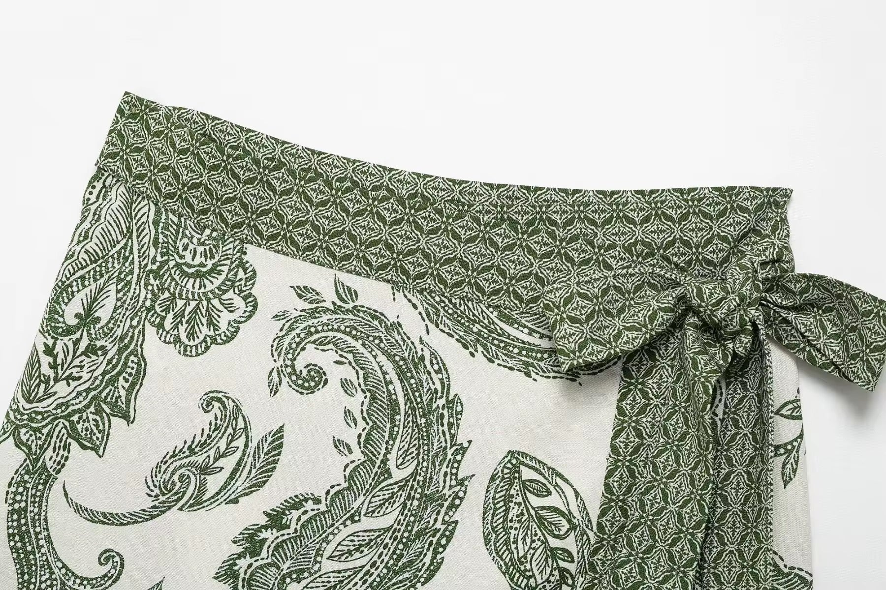 VIRGINIA – Zweiteiliges Set aus Hemd & Wickelrock