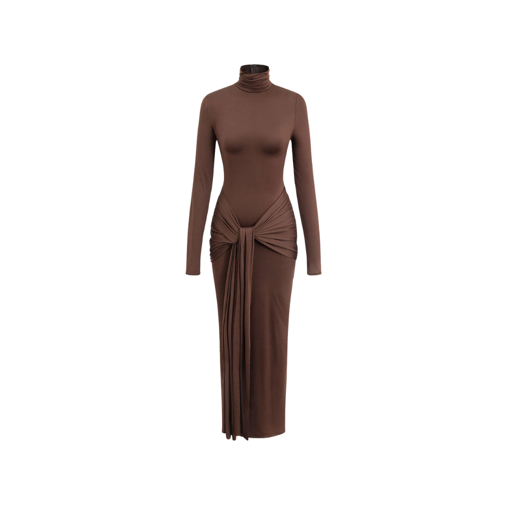 HELLIE - Bodycon Kleid mit Bindedetails