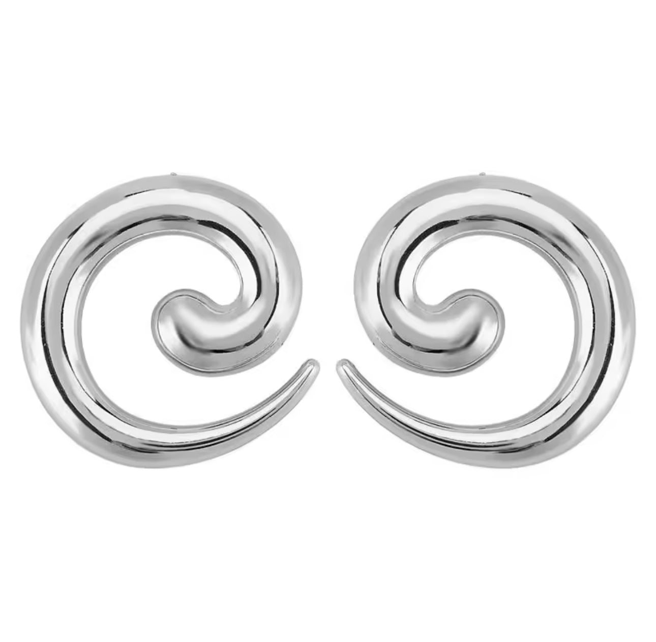 ELODIE – Kreisförmige Statement-Ohrringe in Gold- & Silberoptik