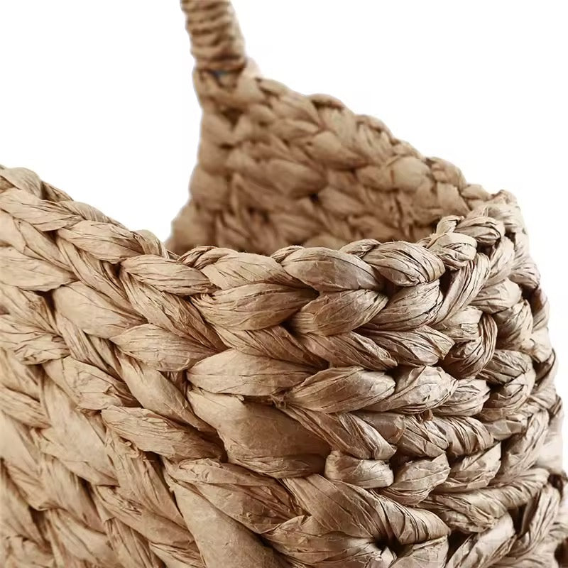HANNAH – Gewebte Rattan-Handtasche