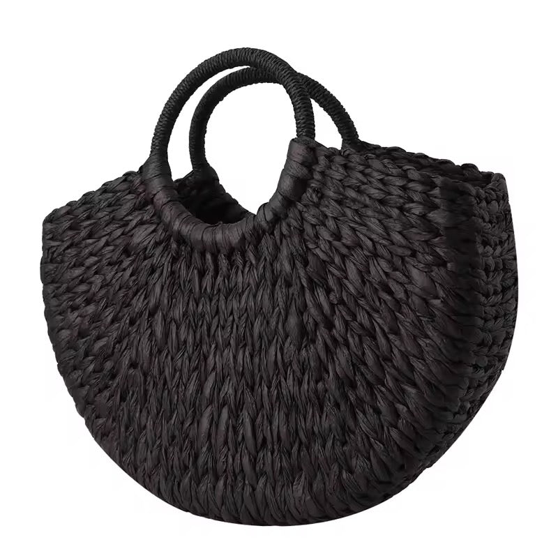 HANNAH – Gewebte Rattan-Handtasche