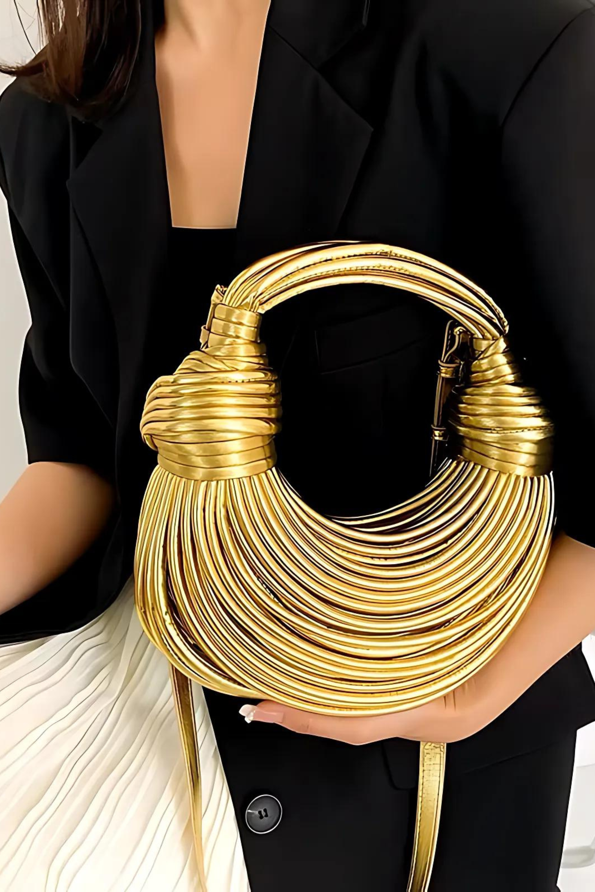 GLAMOROUS KNOT - Extravagante Statement Bag