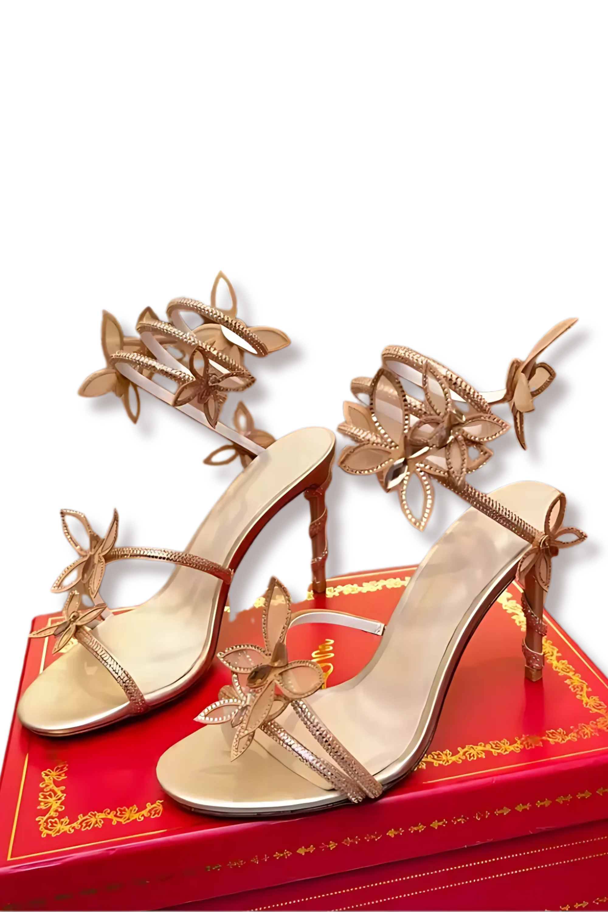 BUTTERFLY - High Heels mit Schmetterling Details