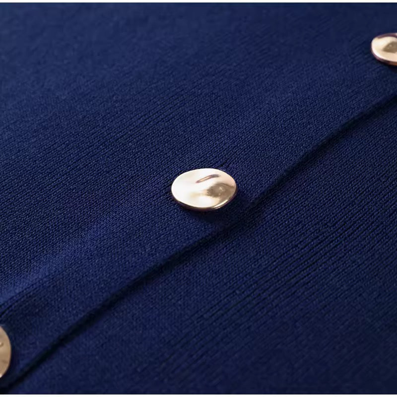 FAYE – Strick-Zweiteiler aus Weste & Rock