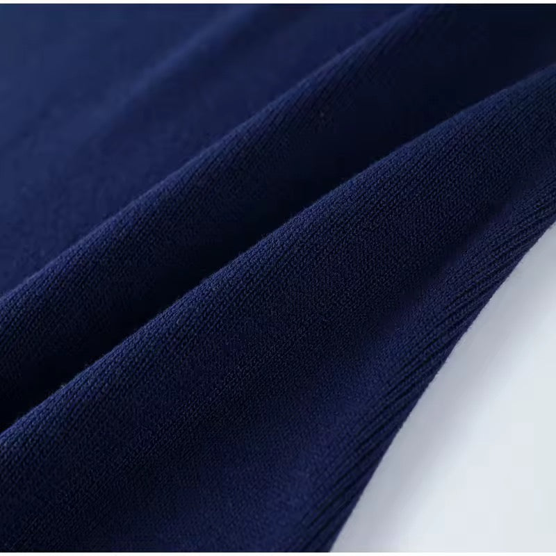 FAYE – Strick-Zweiteiler aus Weste & Rock