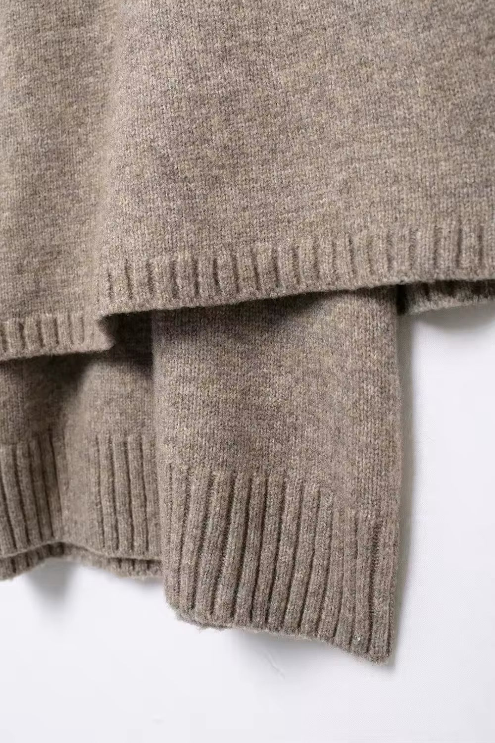 DALIYA - Strickjacke im Cape Stil