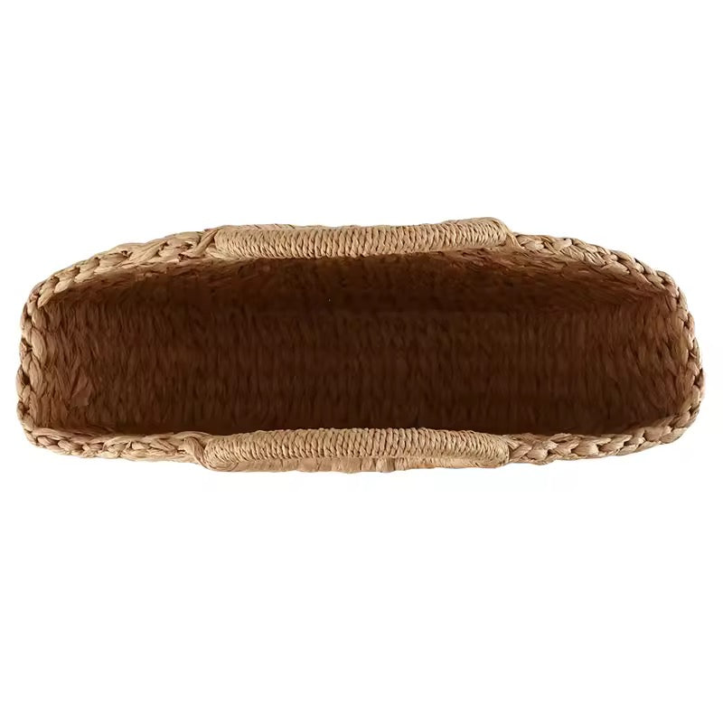 HANNAH – Gewebte Rattan-Handtasche