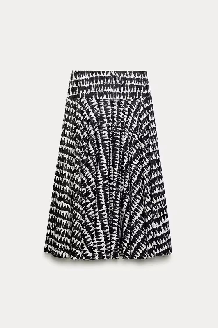 ELEONORA – Zweiteiler aus Crop-Top & Midirock