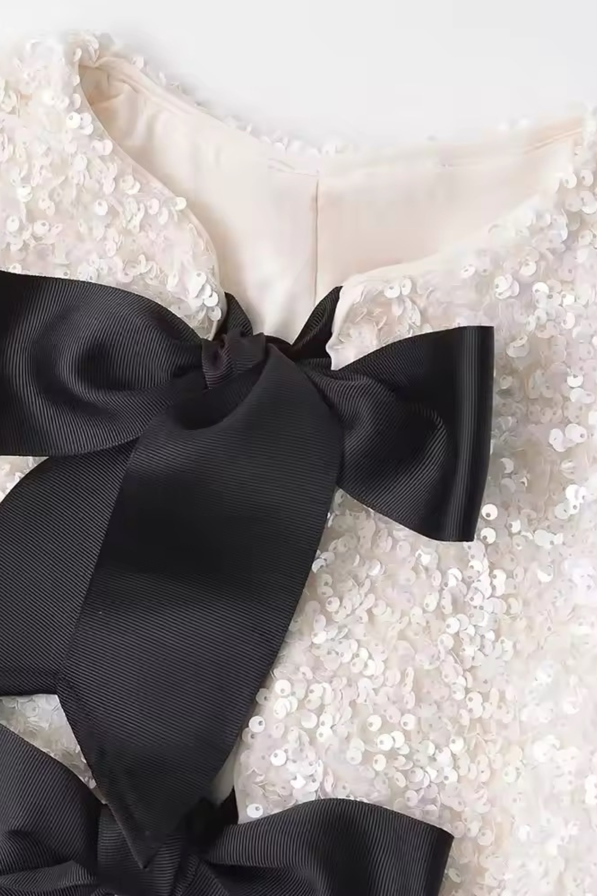 PAILEE - Sequin Jacke mit Schleifen