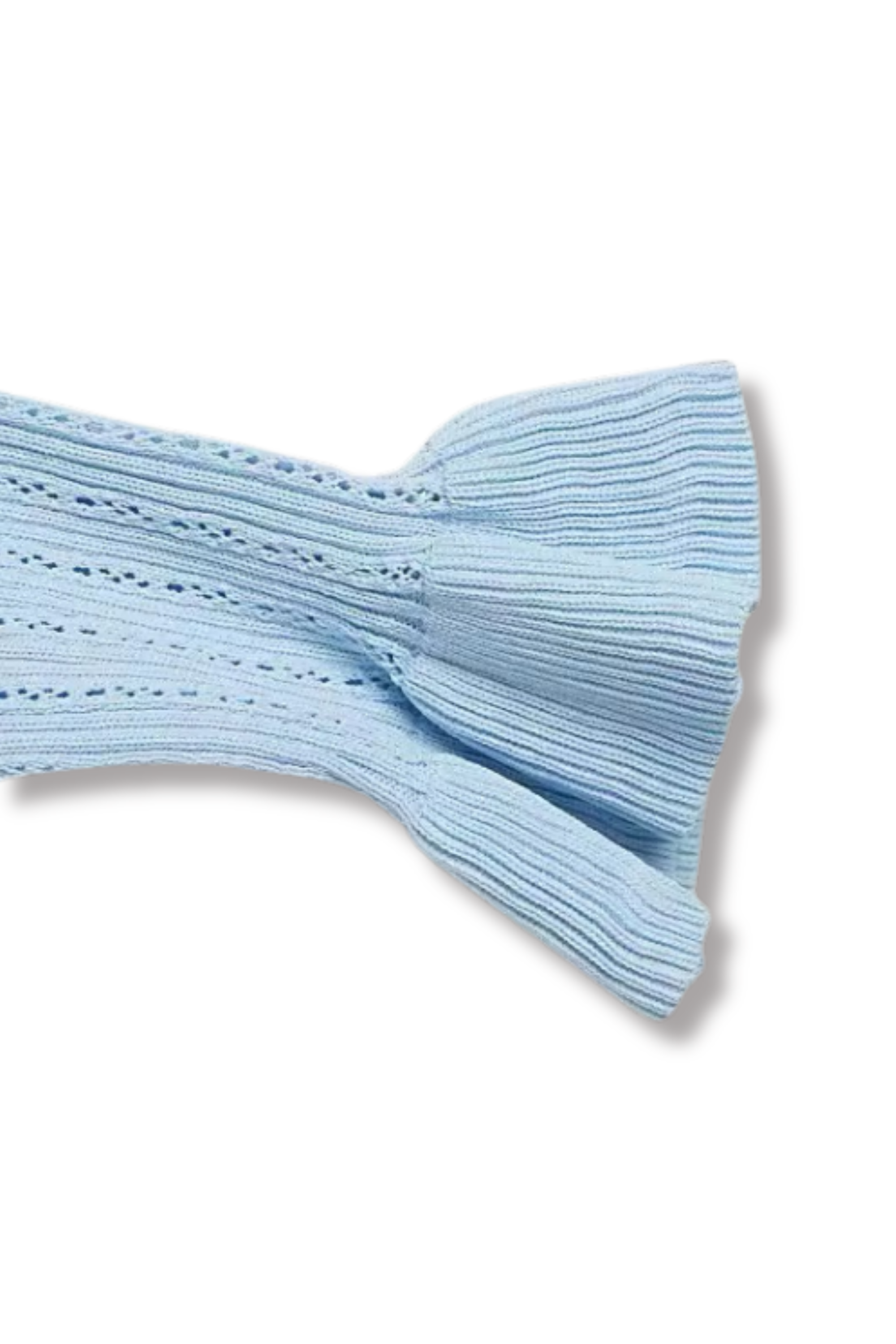 CIDNEY - Feinstrickkleid mit Schösschen & Statement-Zierknöpfen