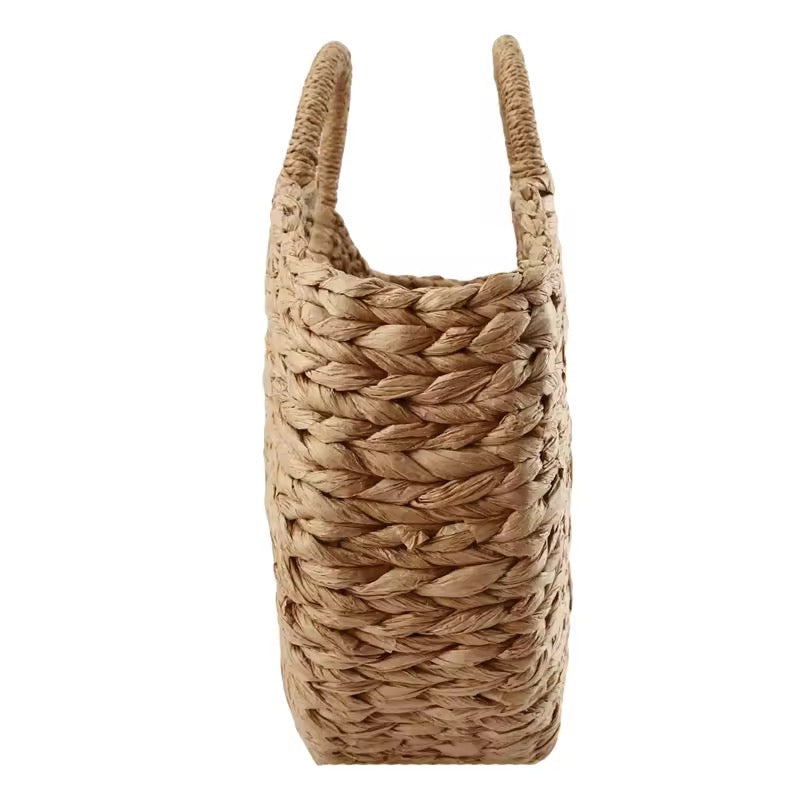 HANNAH – Gewebte Rattan-Handtasche