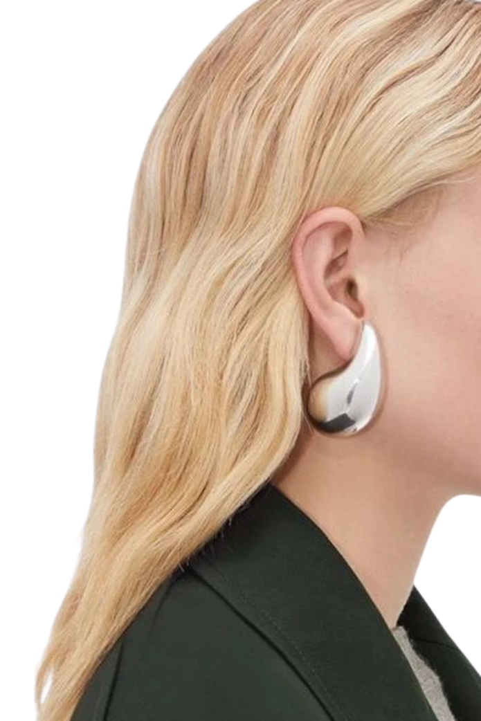 DRIP DROP 18K vergoldet - Elegante Wassertropfen Ohrringe - Verschiedene Größen &Farben