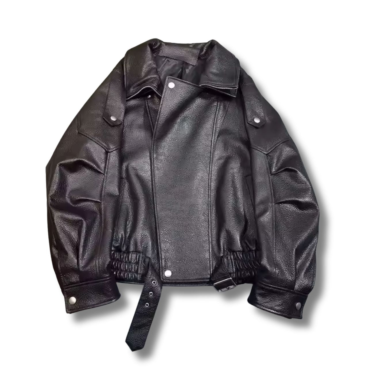 NIKITA - Oversize-Fit Lederjacke