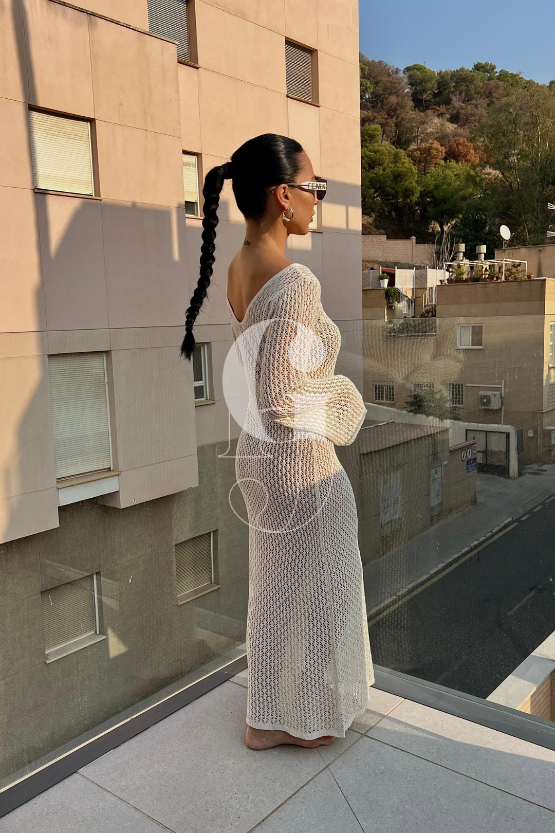 NIZZA -Gehäkeltes Strandkleid