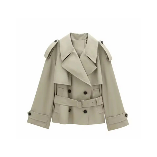 LINA - Transition jacket in trench coat style