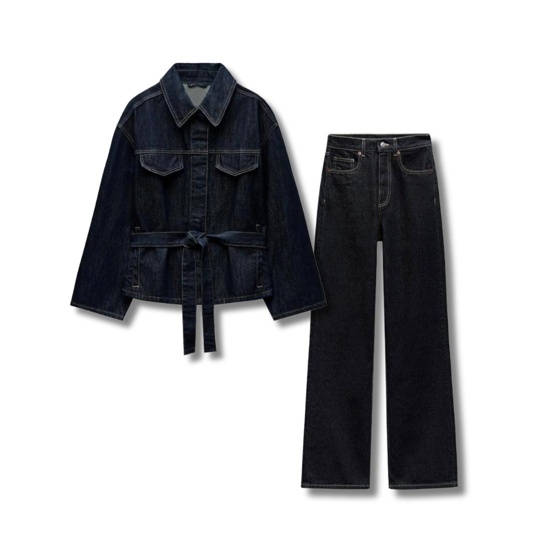 JESS - Denim Zweiteiler