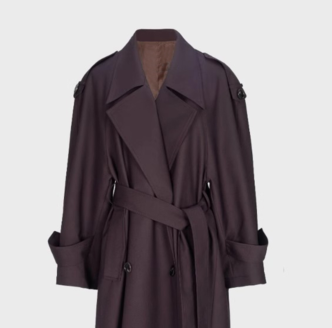 SALEM - Extra langer Trenchcoat