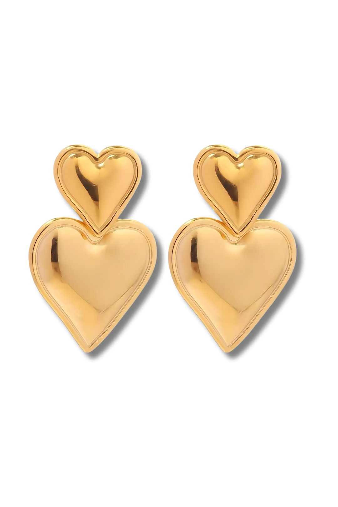 HEART COLLECTION– Zeitlose Eleganz Edelstahl in 18 Karat Vergoldung