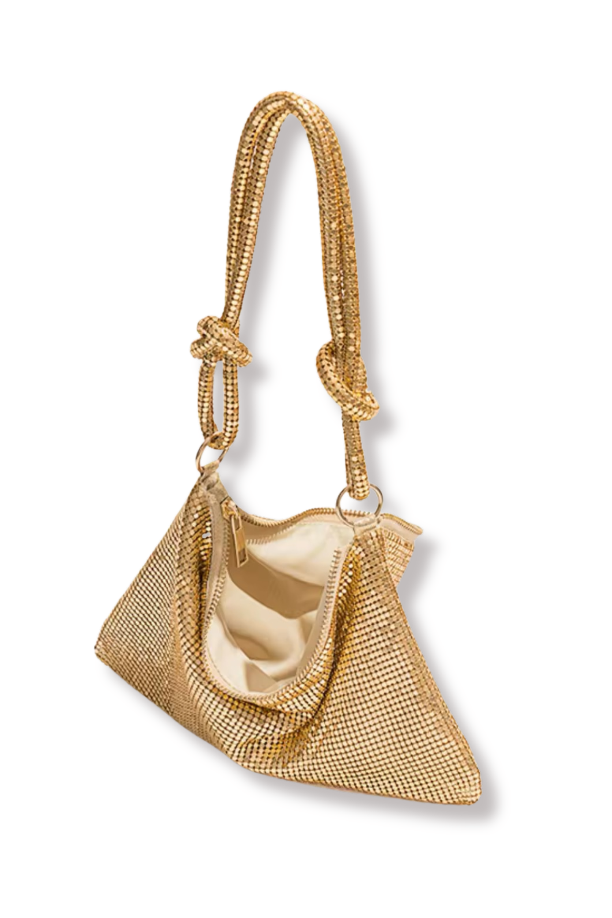 CHER - Beuteltasche mit Knotendetails