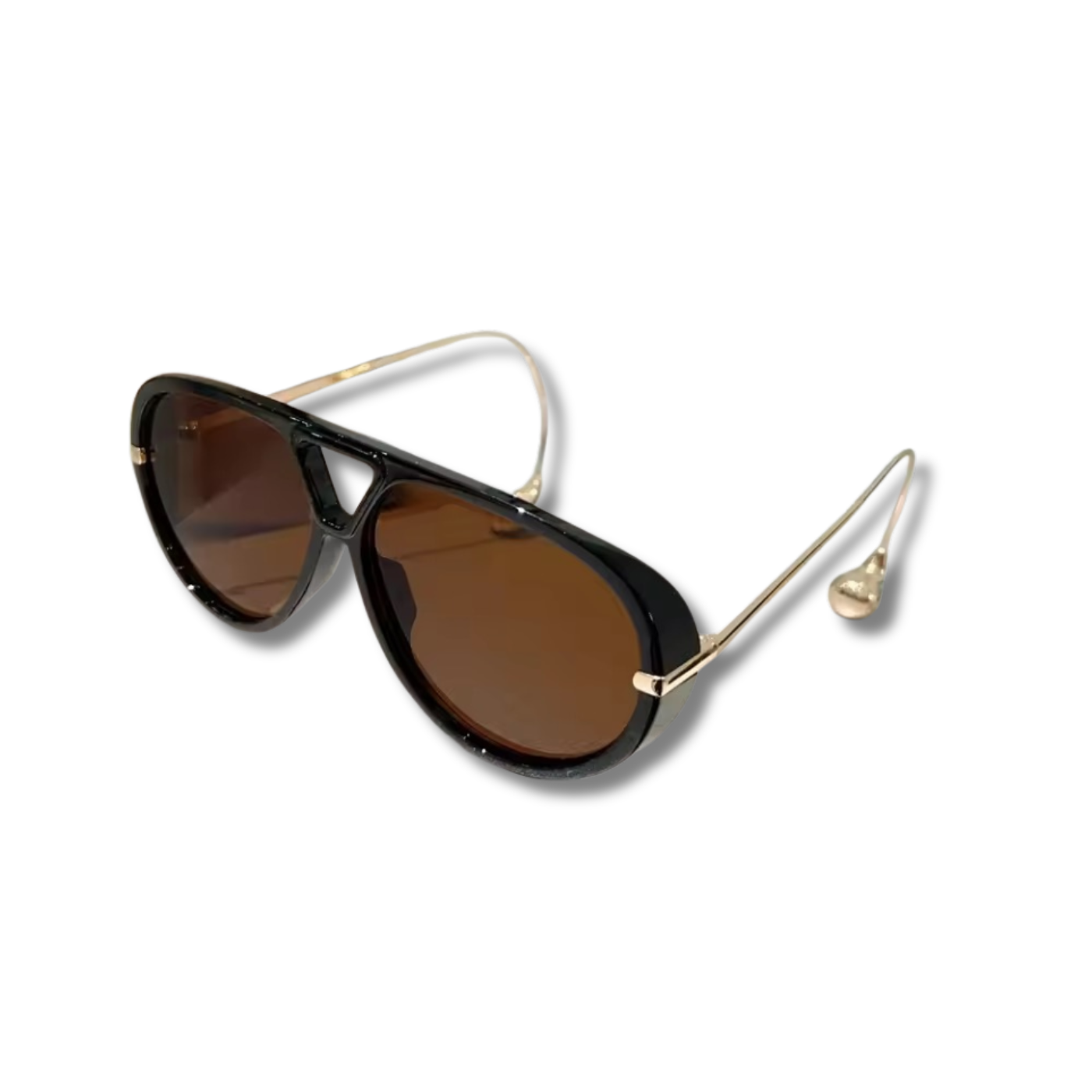 INDIRA – Oversized Piloten-Sonnenbrille mit Tropfenbügel