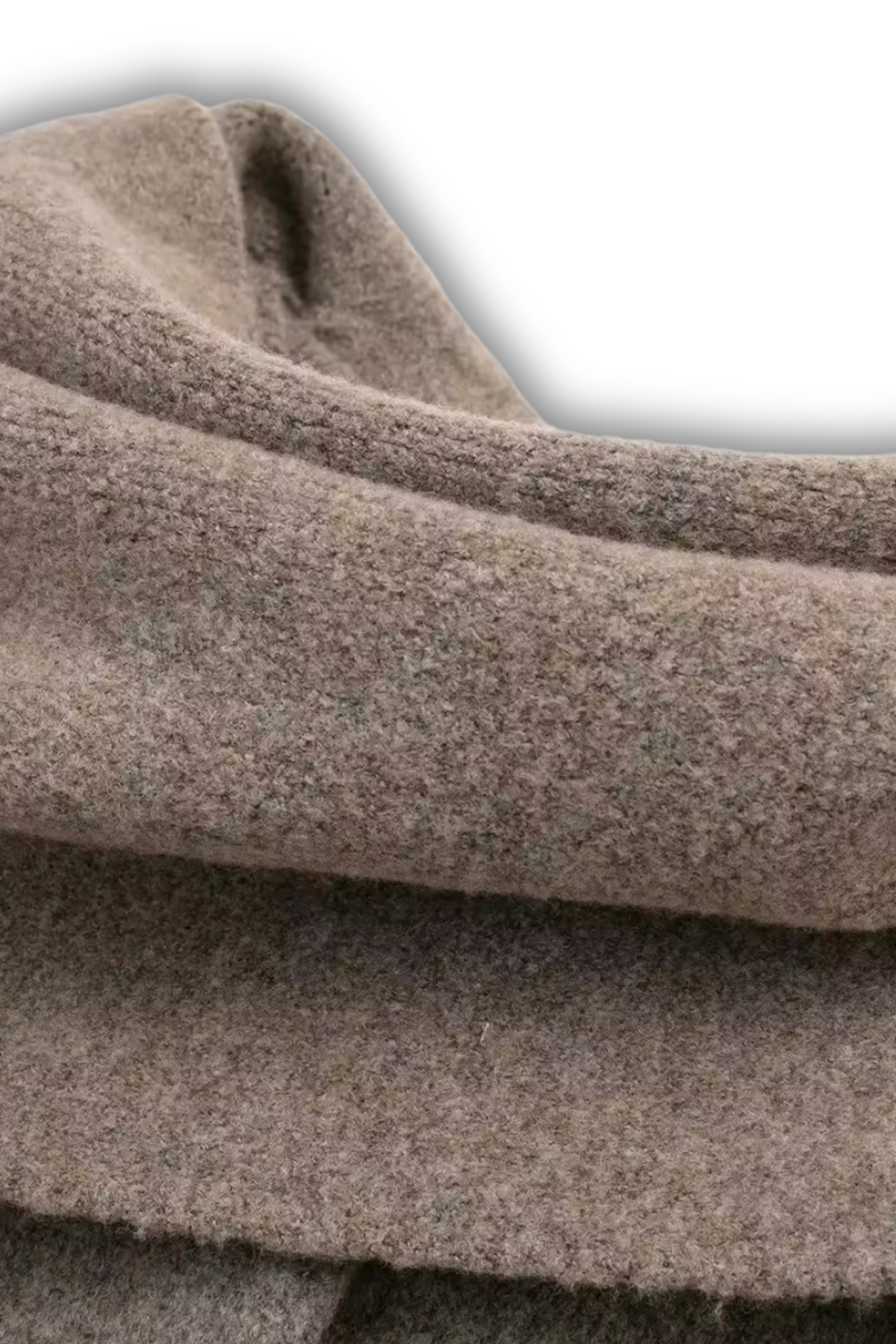 LOU - 2in1 oversized cardigan with scarf