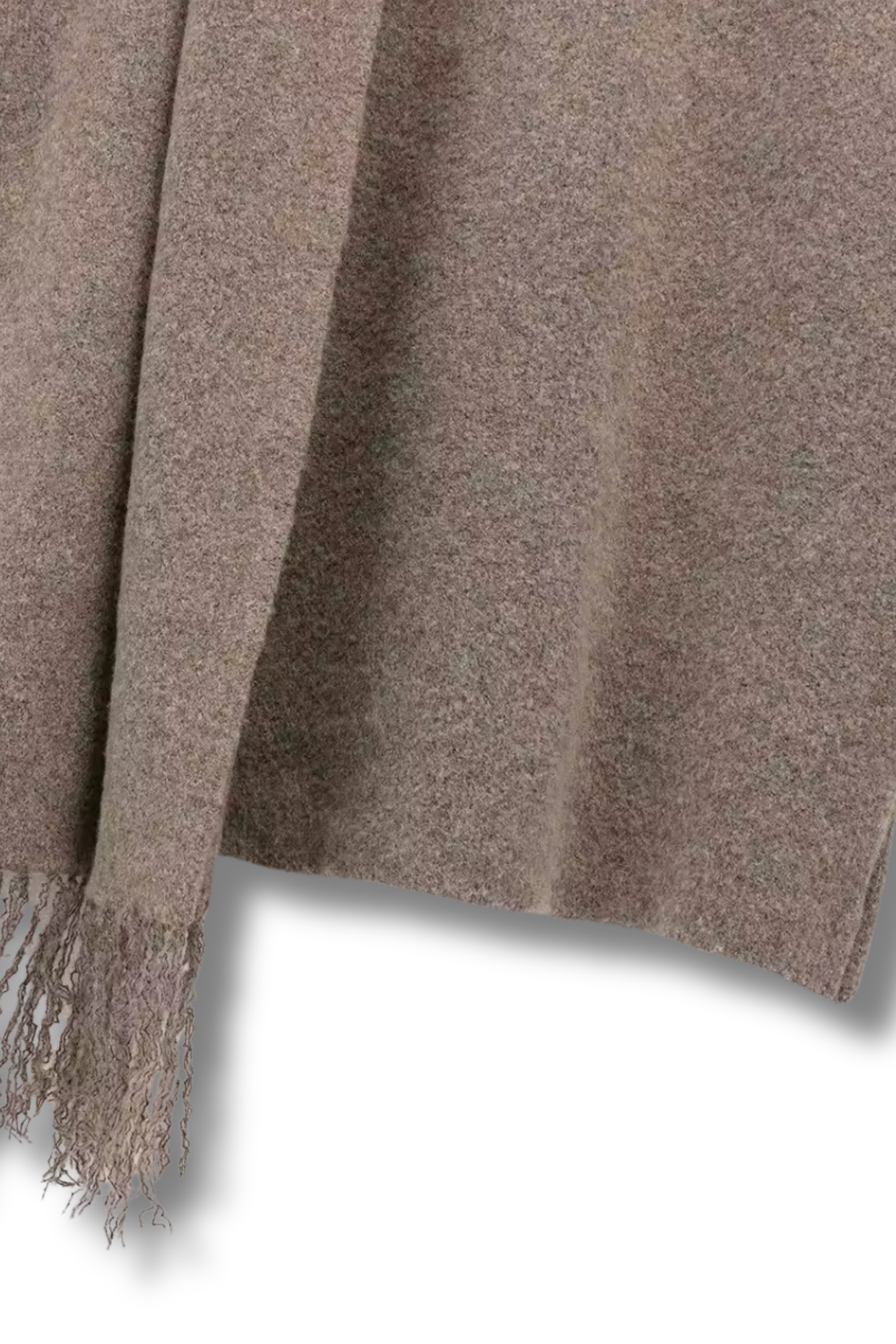 LOU - 2in1 oversized cardigan with scarf