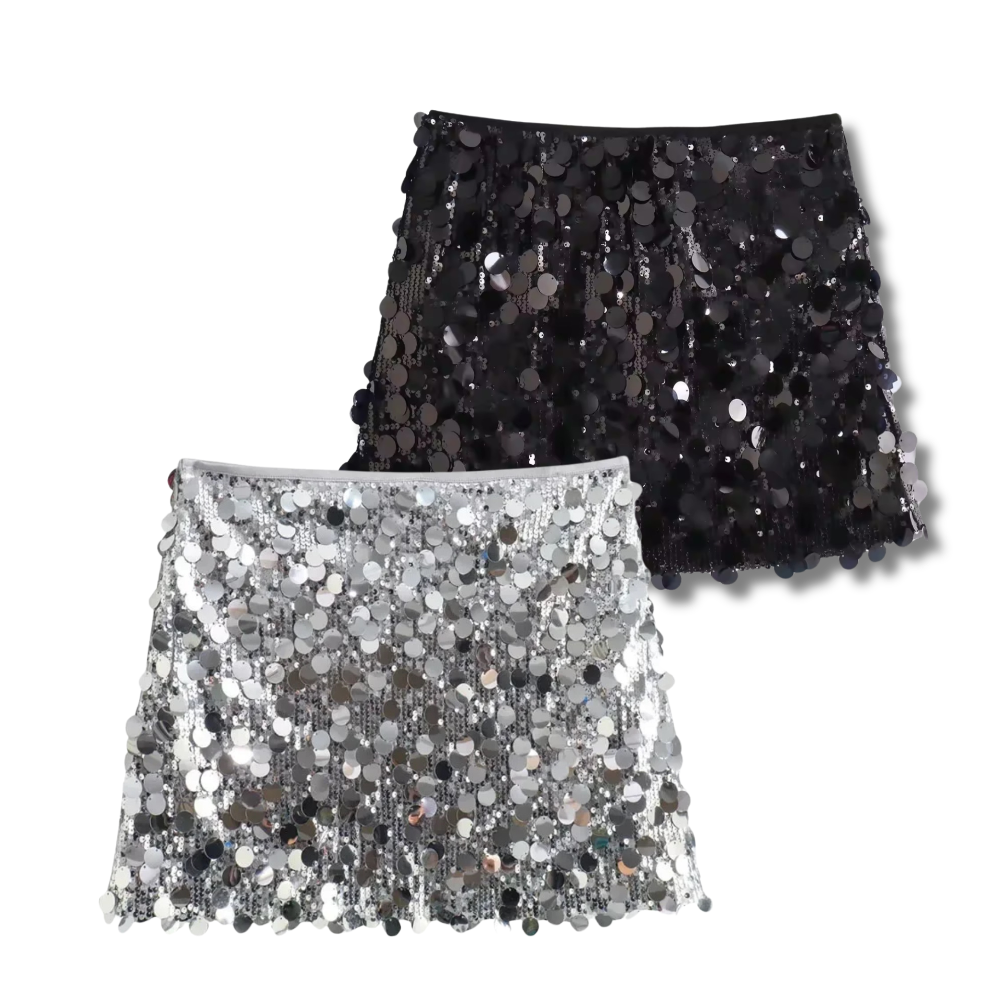 CHER - Sequin Miniskirt