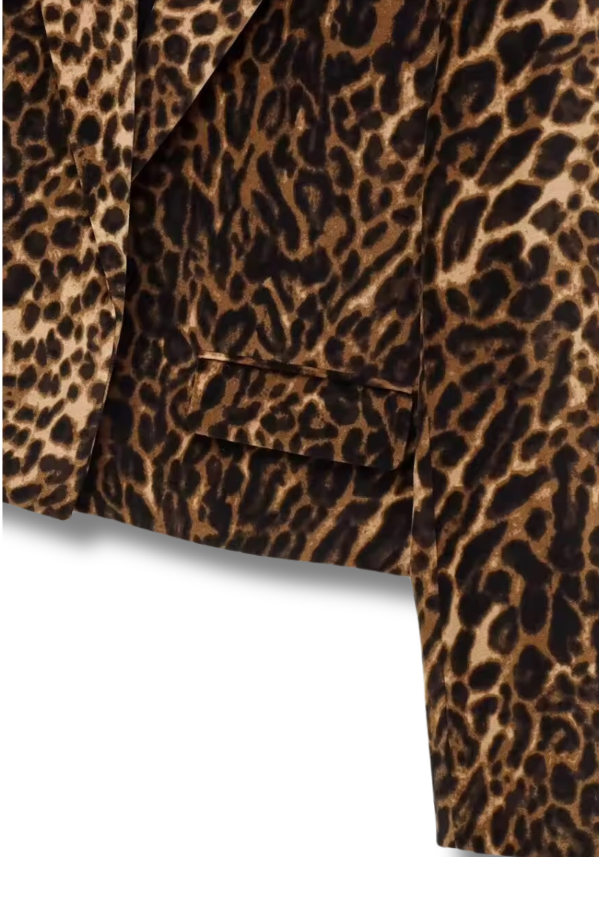 FRAN - Zweiteiler / Kosüm - Blazer & Rock in Leoparden-Muster