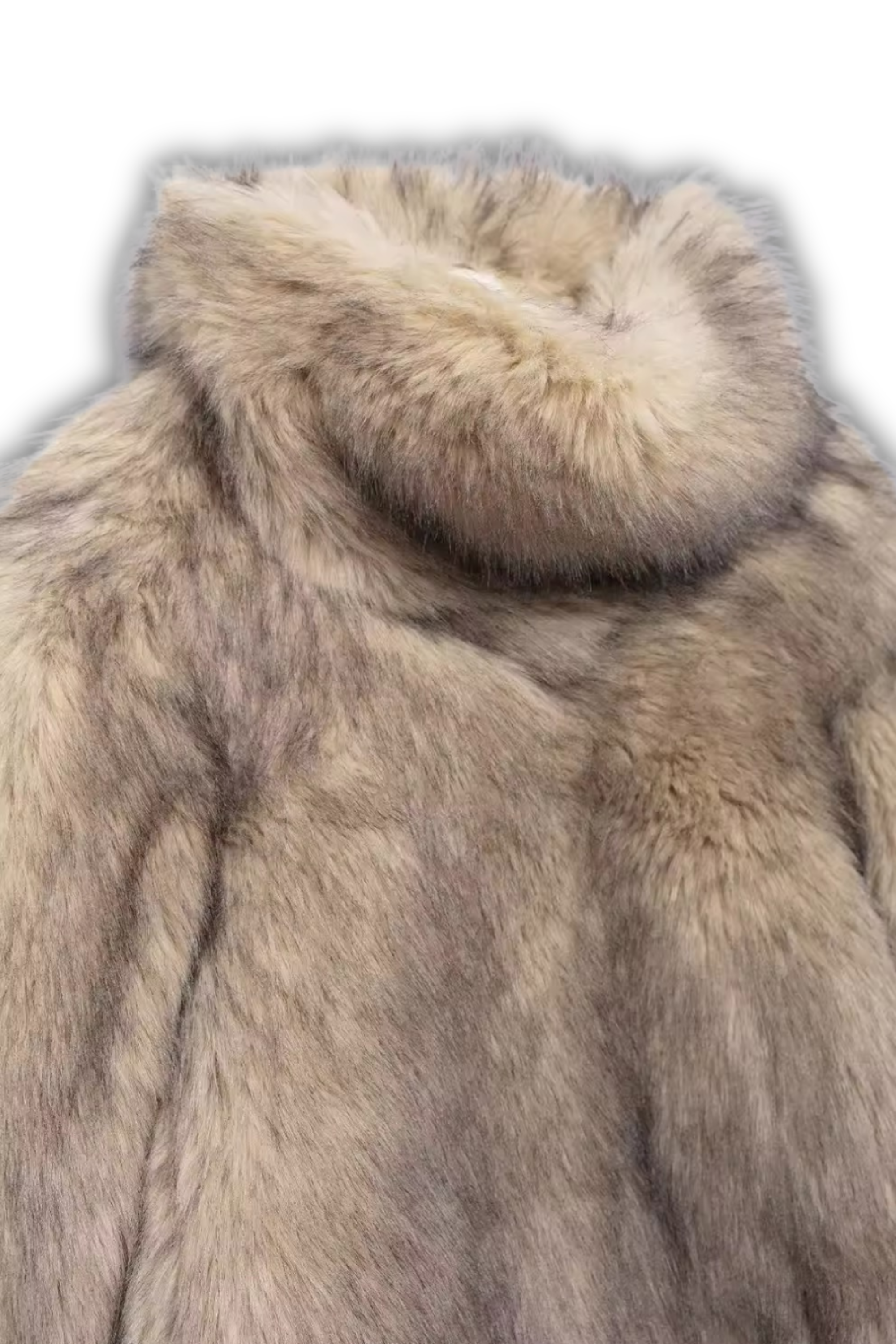 FABIENNE – Sweatshirt in Kunstfell-Optik