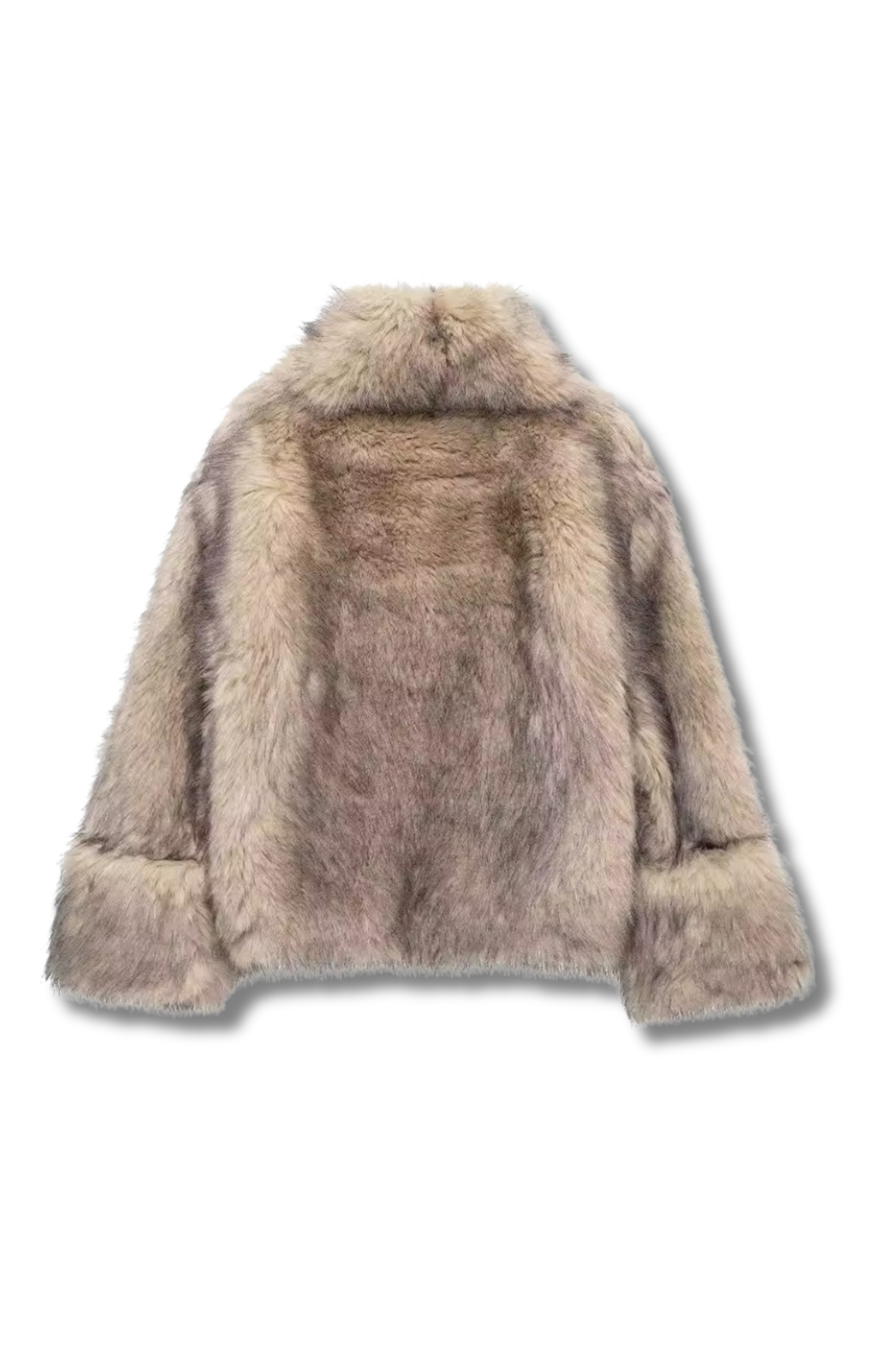 FABIENNE – Sweatshirt in Kunstfell-Optik