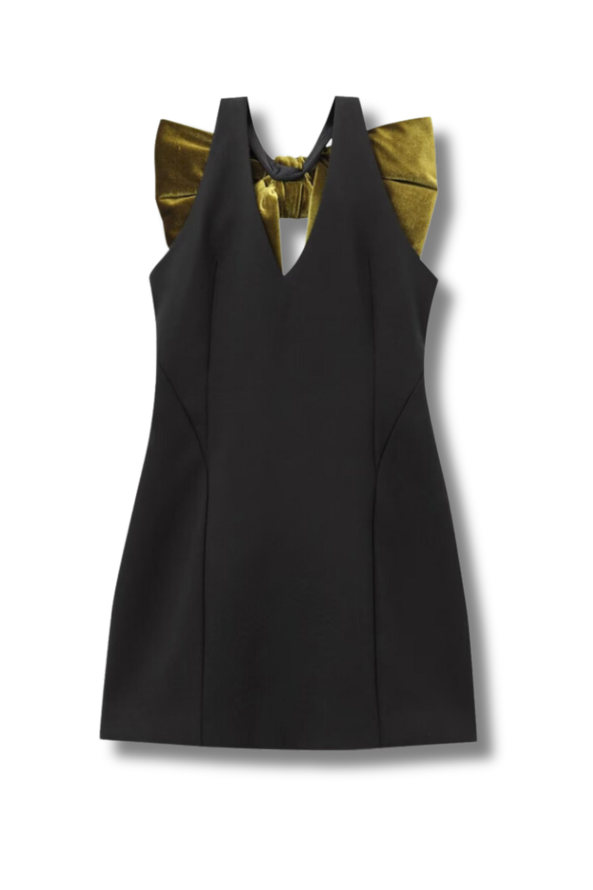 BIG BOW - Cocktailkleid mit großer Samtschleife