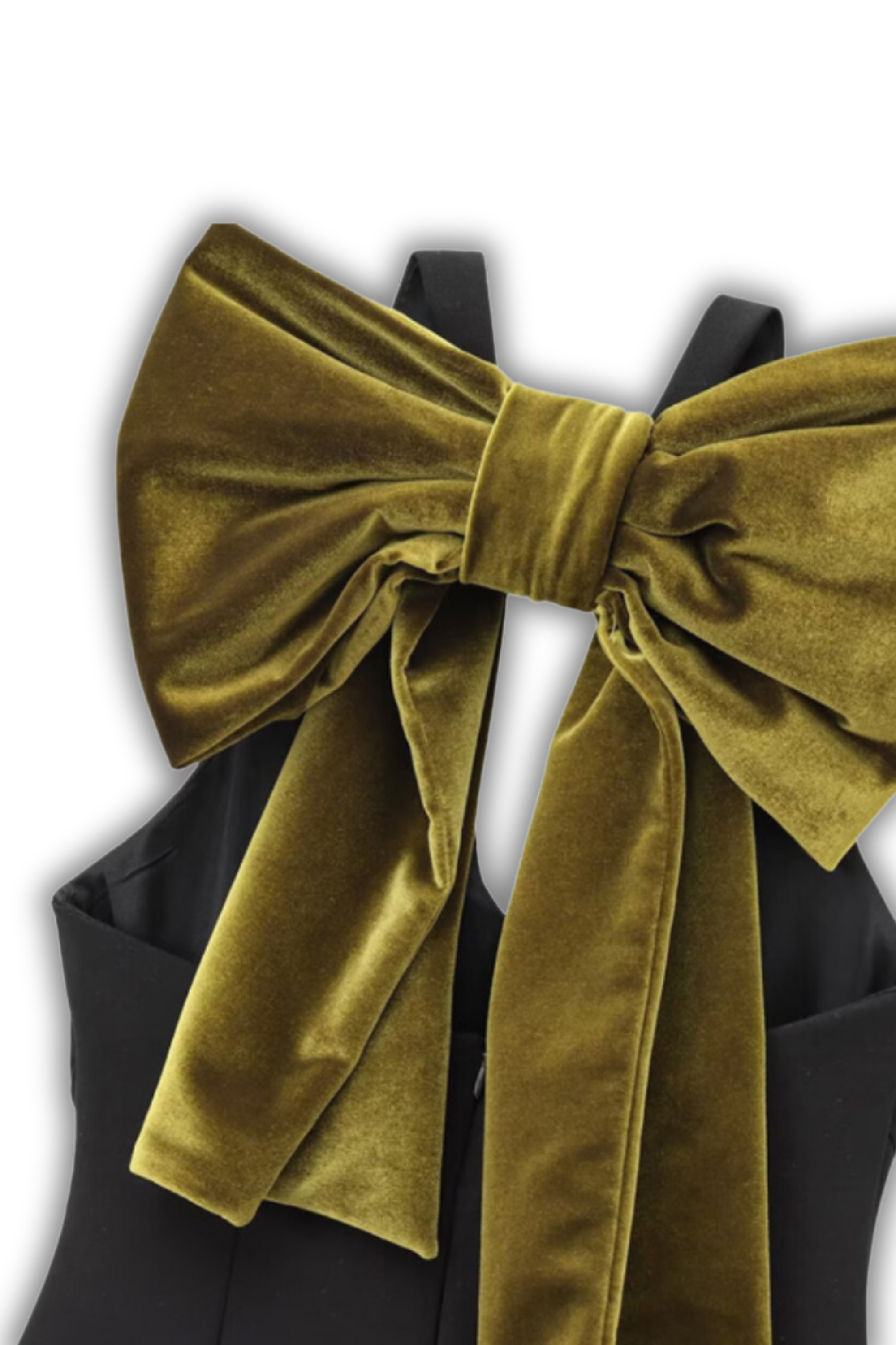 BIG BOW - Cocktailkleid mit großer Samtschleife