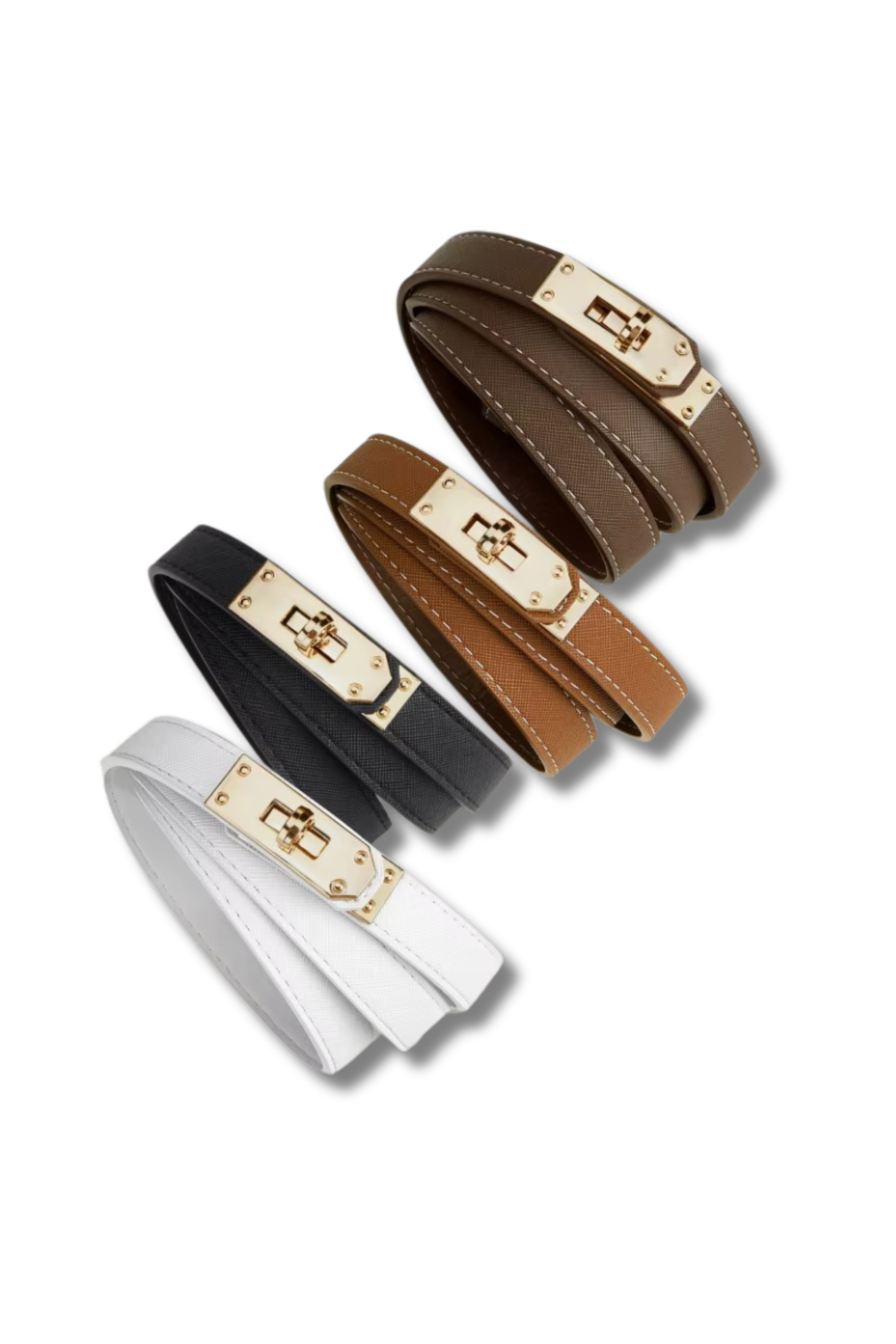 SAGE Gürtel - rauer Kunstleder