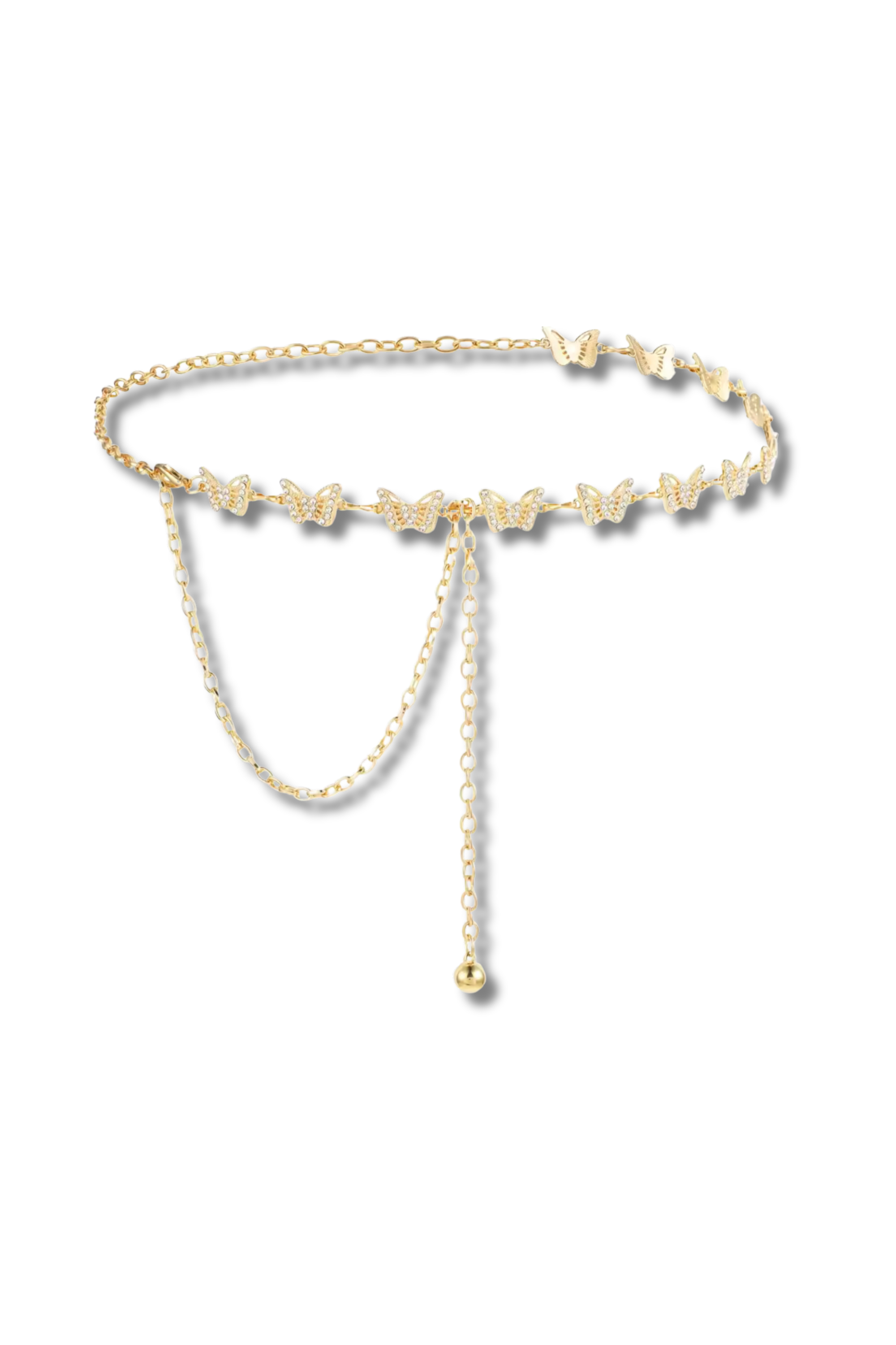 BUTTERFLY - Gürtel mit Schmetterling Details