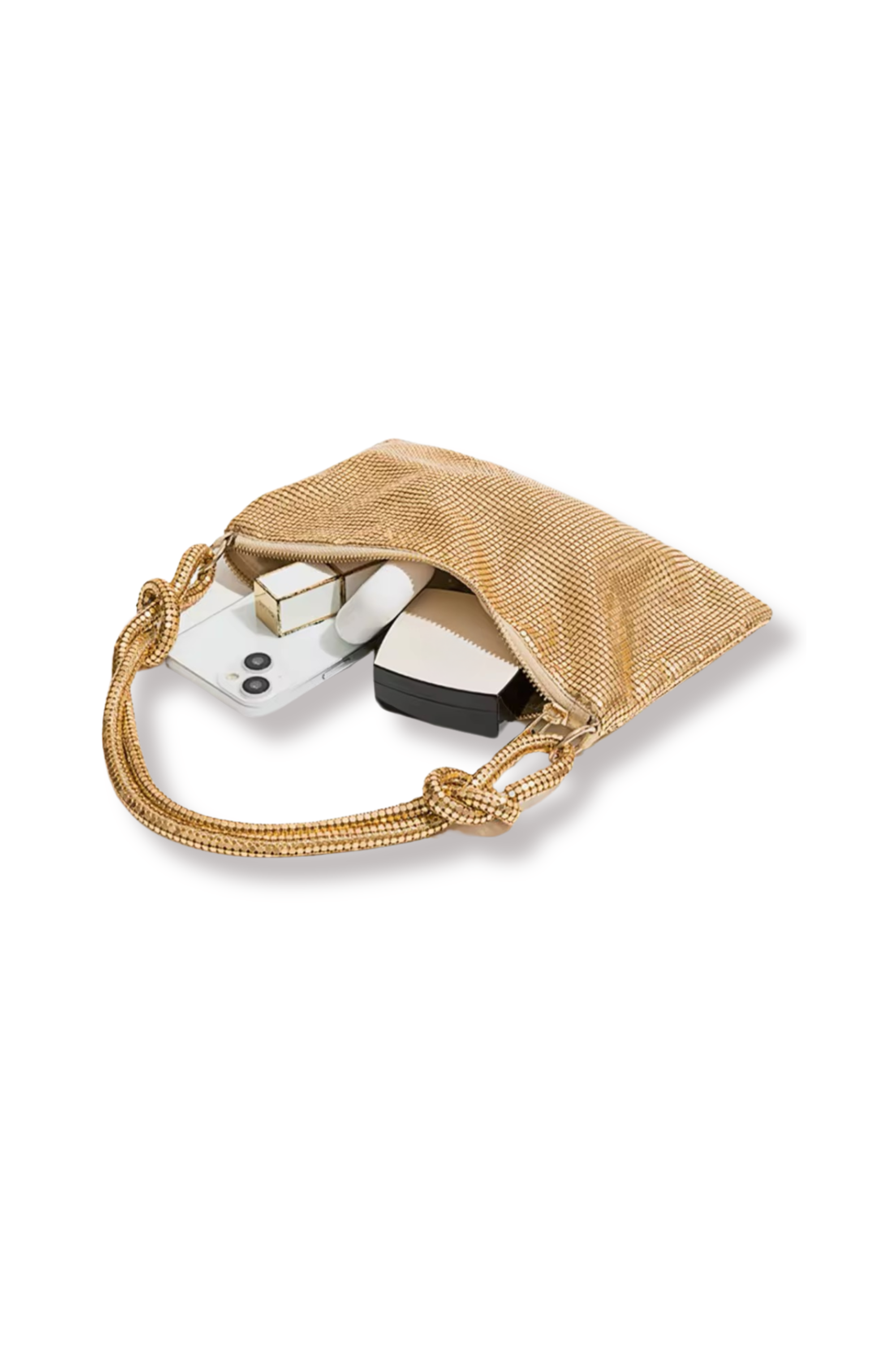 CHER - Beuteltasche mit Knotendetails