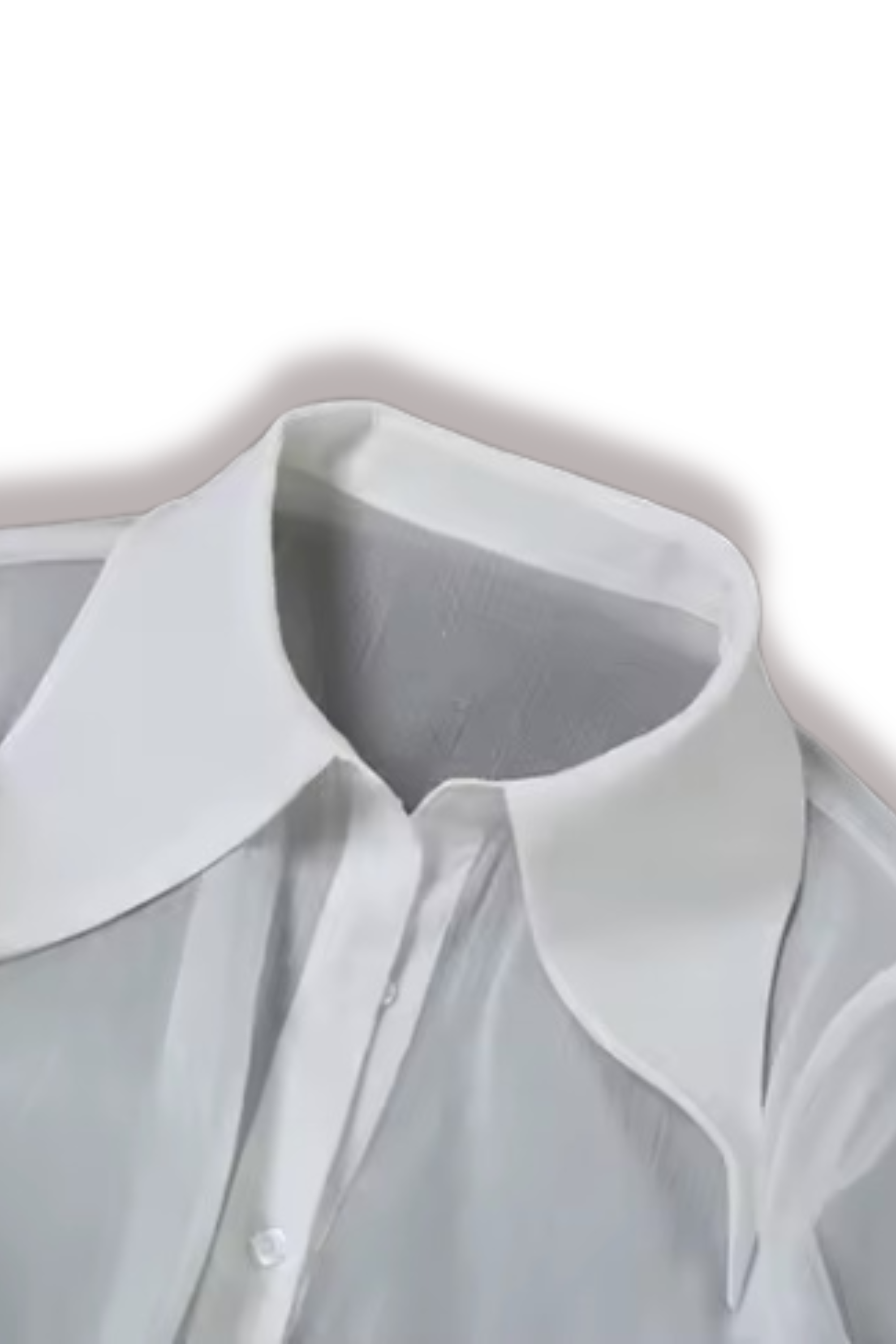 SHERLY - Minikleid mit Knopfleiste und Rüschenrock